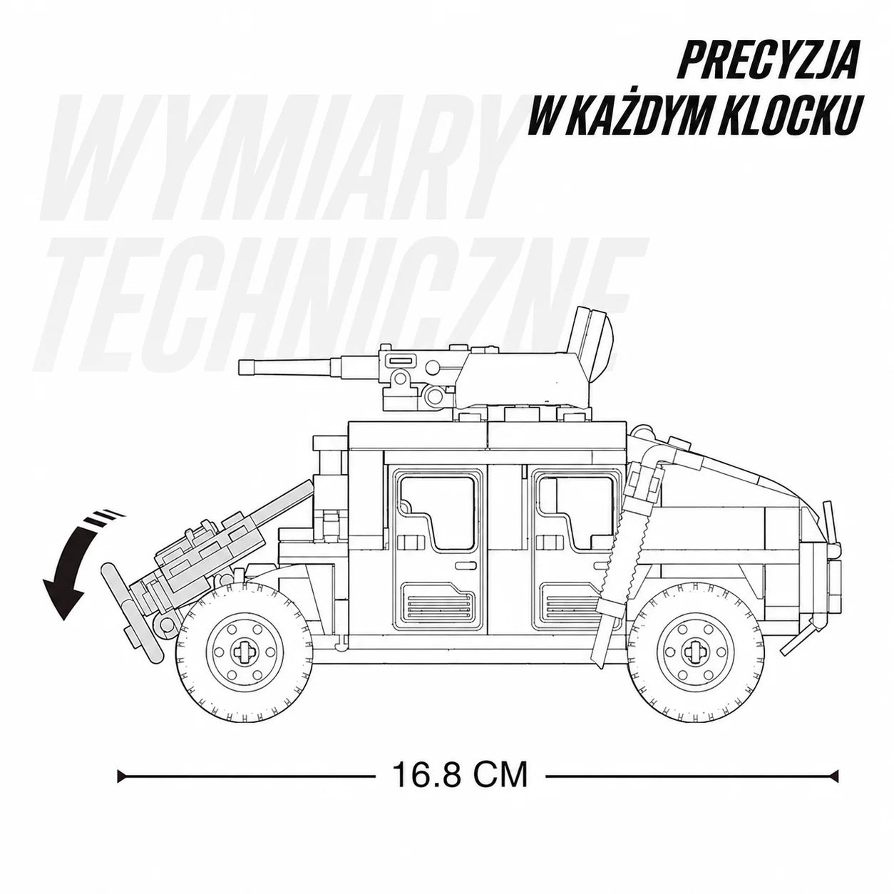 Samochód Wojskowy Terenowy MegaZestawy™