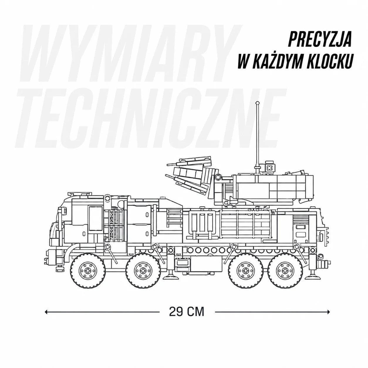 Ciężarówka z Działem Przeciwlotniczym MegaZestawy™
